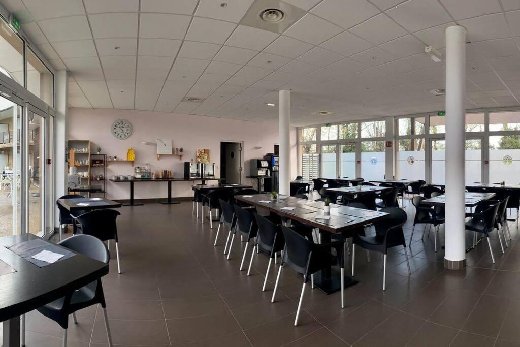 Appartement normandie avec piscine et jardin Équemauville Extérieur photo